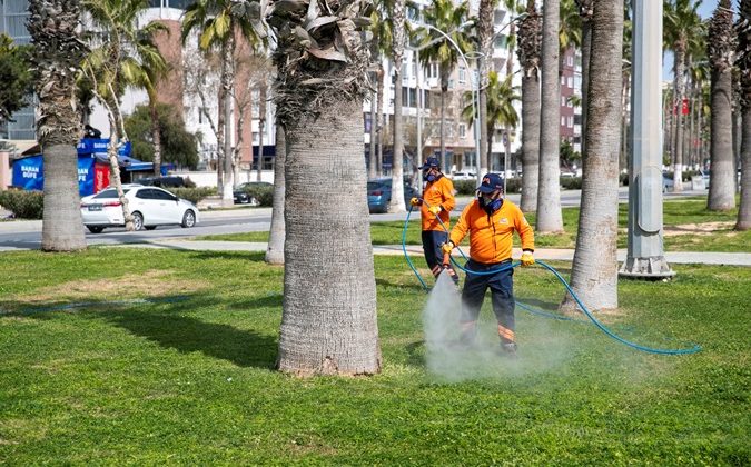 Büyükşehir: 2022 yılında 1 milyon 300 bin kez ilaçlama yaptık