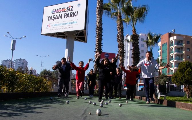 Engelsiz Yaşam Parkında ‘Bocce’ dersleri başladı