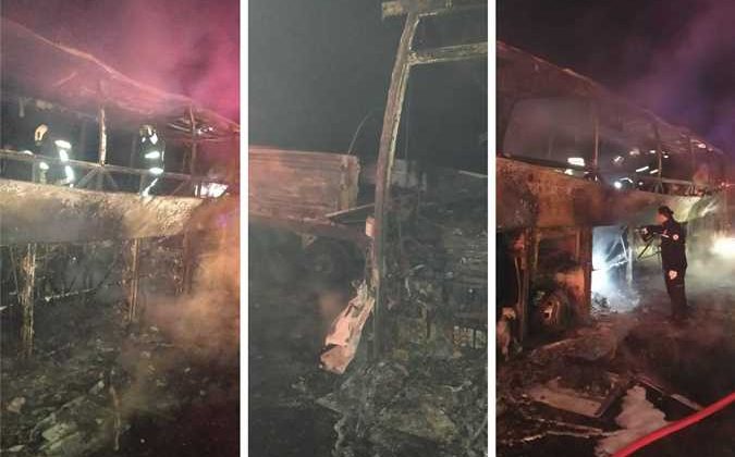 Mersin’de otobüs tıra arkadan çarptı: 3 ölü, 37 yaralı