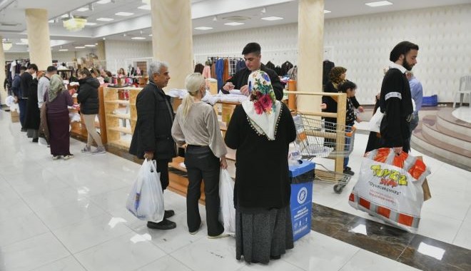 Yenişehir’de 28 bin depremzedeye ihtiyaç malzemesi ulaştırıldı