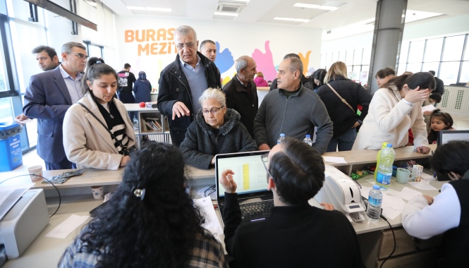 Deprem sonrası Mezitli’ye gelenlerin rakamı 100 bine ulaştı