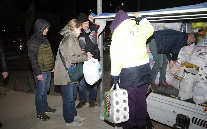 Akkuyu NGS Personelı̇ depremden etkilenenler ı̇çı̇n harekete geçti