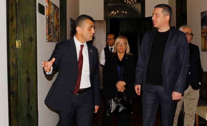 TBB Başkanı Sağkan, depremzedelere destek için Mersin Barosu’nu ziyaret etti