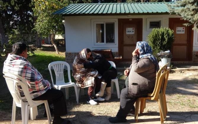 Tedavisi tamamlanan yaralı ve hastalar sosyal tesiste misafir ediliyor