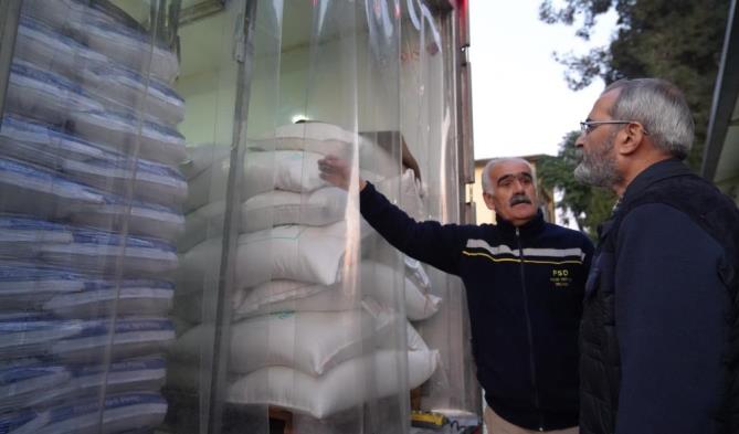 WFP’den Tarsus Belediyesine depremzedeler için 160 ton gıda desteği