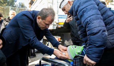 Başkan Seçer, Hatay’da deprem bölgesinde incelemelerde bulundu