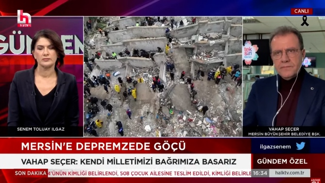 Başkan Seçer: Mersin’de 400 bin sığınmacı yaşıyor, daha fazlasını kaldıramayız”