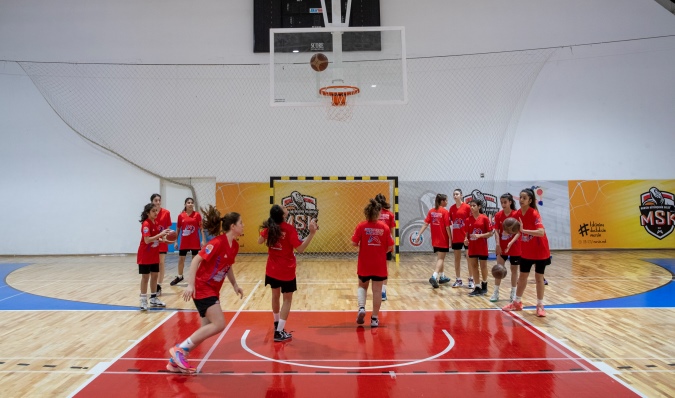 Mersin’den genç basketbolcular, gelişim kampına katıldı