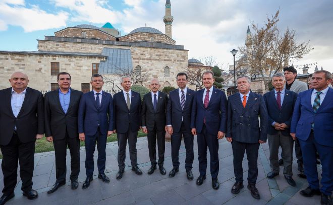 Başkan Seçer, Kılıçdaroğlu ile birlikte Konya’da çeşitli programlara katıldı