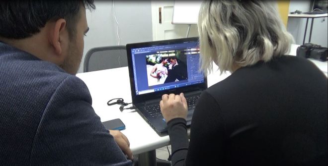 Büyükşehir Belediyesinden kadınlara Photoshop eğitimi