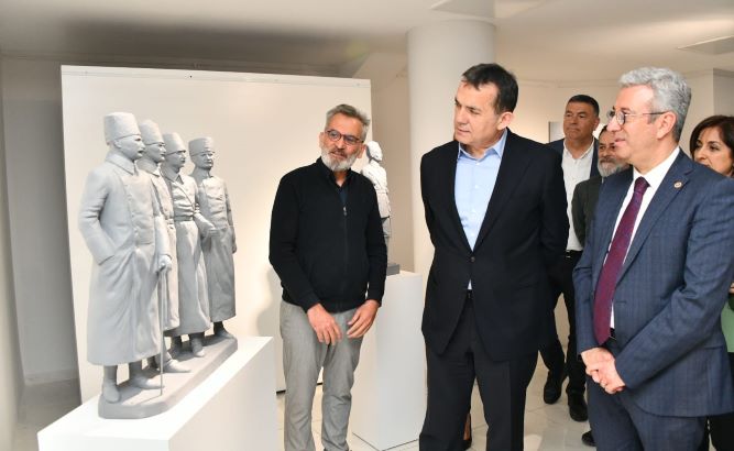 “1 ÖNDER 1 HAYAT” heykel sergisi açıldı