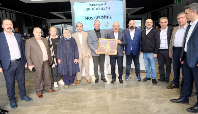 Lütfi Elvan: MTOSB’den daha geniş sanayi alanları bekliyoruz