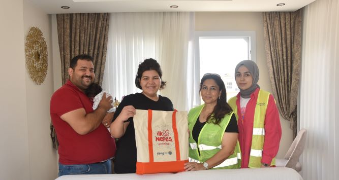 Toroslar Belediyesi “İlk Nefes Projesi” ile bir yılda 630 aileye ulaştı