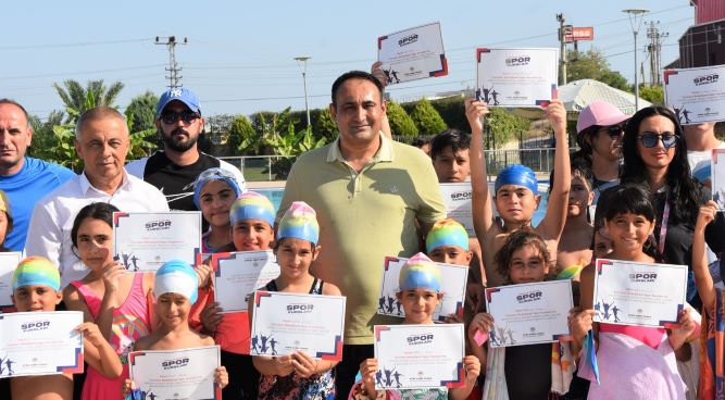 “Toroslar Belediyesi yaz spor okulları, ilk mezunlarını verdi”