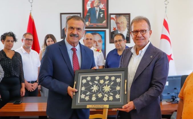 Başkan Seçer, Büyükşehir’in Meclis Üyeleri ile birlikte kardeş şehir Gazimağusa’yı ziyaret etti