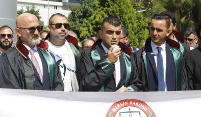 Mersin Barosu: Avukata yönelik şiddete önlem alınması elzemdir