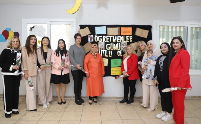 Behiye Gültak, Aile Destek Merkezlerinde görevli öğretmenleri ziyaret etti