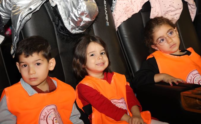 Toroslar Belediyesinden miniklere sinema keyfi