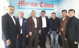 DEVA Partisi Genel Başkan Yardımcısı Ekmen’den Mersin Times Gazetesine ziyaret