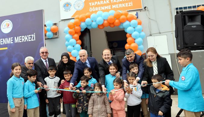 Akdeniz Belediyesi ; yaparak ve yaşayarak öğrenme merkez açıldı