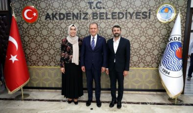 Eş Başkanlar Sarıyıldız ve Arslan, Büyükşehir Belediye Başkanı Seçer’i ağırladı