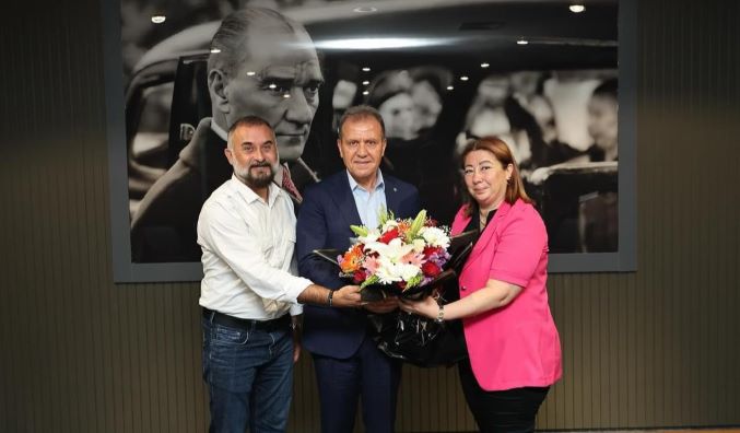 CHP Mezitli ilçe teşkilatından Başkan Seçer’e ziyaret ve tebrik