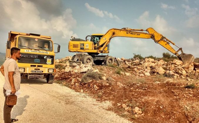 Tarsus’ta köy yollarında büyük değişim