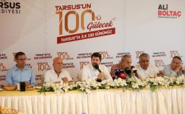 Tarsus Belediyesi 100 günlük iktidarının değerlendirmesini yaptı