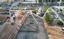 Yenişehir Belediyesi büyük kent kütüphanesi ve oyuncak müzesinin temelini attı