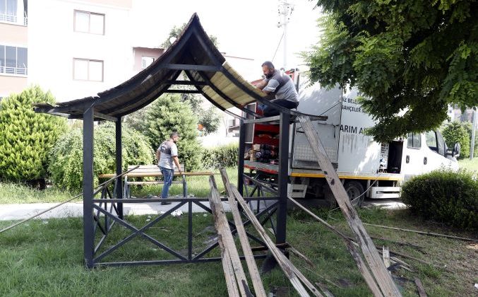 Akdeniz’in parkları yenileniyor