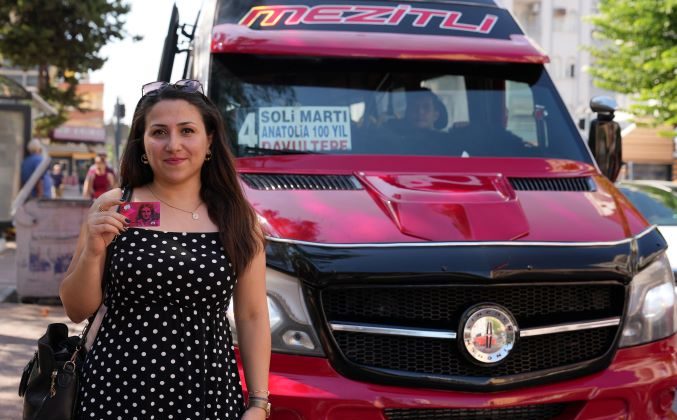 ‘Mersin 33 kart’ artık Mezitli Koop Minibüslerinde de geçerli