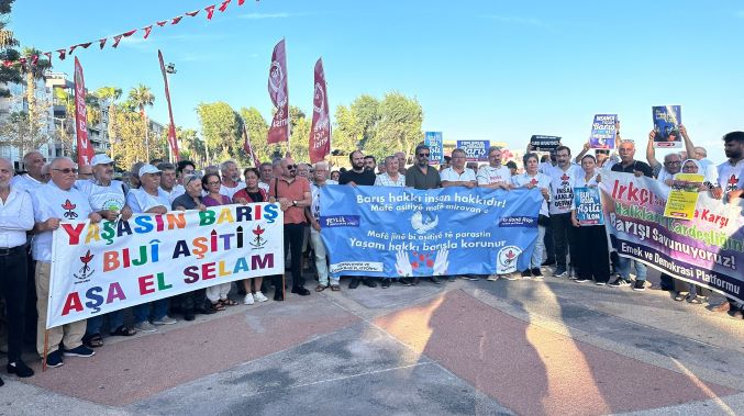 İHD Mersin Şubesi: Barış Hakkı İnsan Hakkıdır!