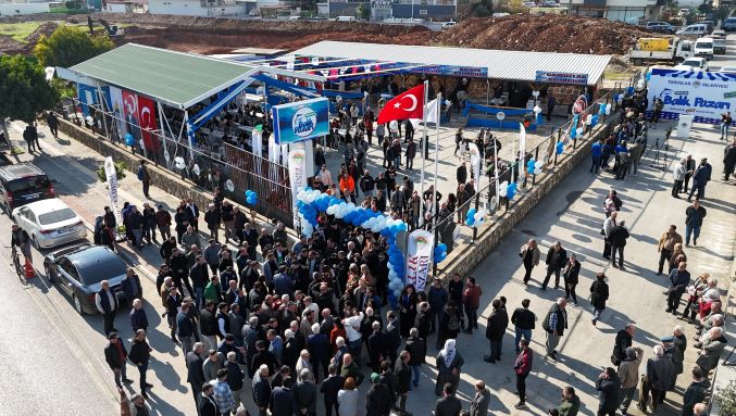 Toroslar’ın ilk Balık Pazarı hizmete açıldı