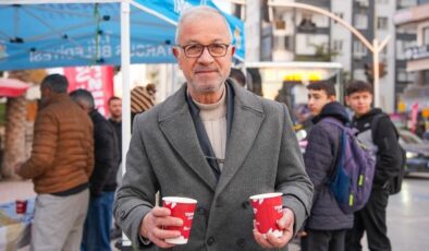 Tarsus Belediyesi’nden soğuk kış günlerinde sıcak çorba ikramı