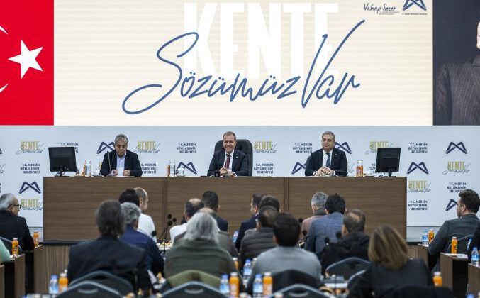 Başkan Seçer, kent katılımı buluşmaları kapsamında meslek odaları temsilcileri ile bir araya geldi