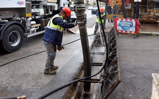 MESKİ, olası su baskınlarına karşı aldığı tedbirlere devam ediyor