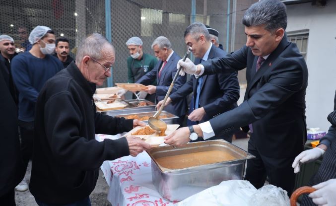Mesudiye mahallesinde gönül sofrası kuruldu