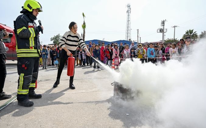 Çocuklara AFET eğitimi