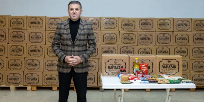 Mezitli’de ramazan bereketi sofralara ulaşıyor