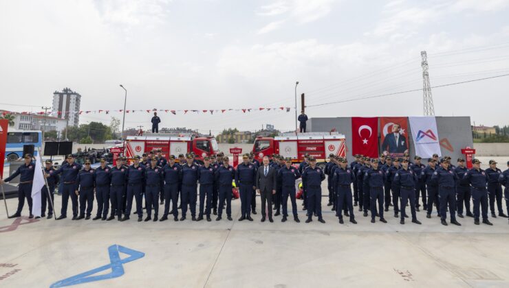 Başkan Seçer, ‘İtfaiye Eri Yemin Töreni’ne katıldı