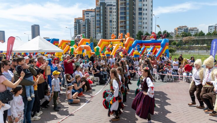 Uluslararası Yenişehir Çocuk Festivali’nde binlerce çocuk buluştu
