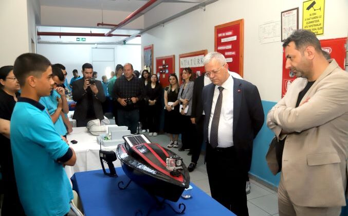 ‘Üreten Gençlik Proje ve Ürün Sergisi’, Mersin OSB’de açıldı