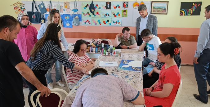 Müftü Fidan, Engelli bireylerle buluştu