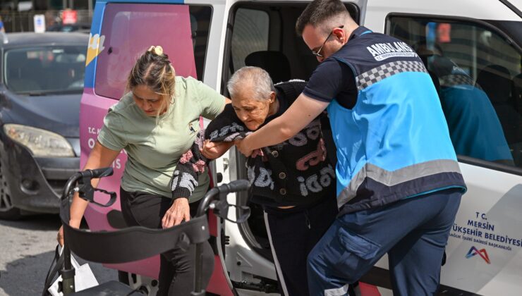 Büyükşehir hastalıkta ve sağlıkta mersinlilerin yanında