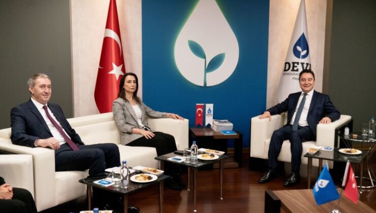 Ali Babacan, DEM Parti heyetini ağırladı