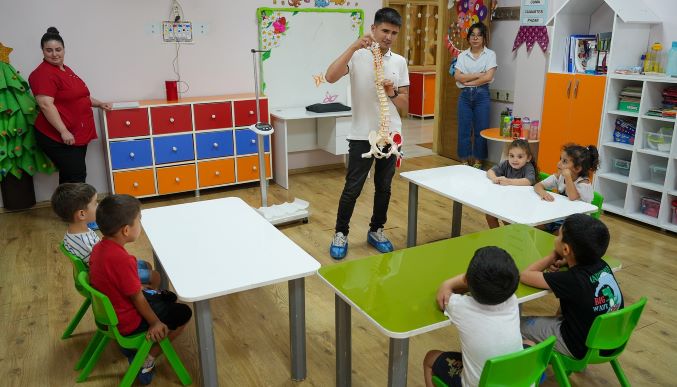 Tarsus belediyesi’nden miniklere sağlıklı yaşam eğitimi