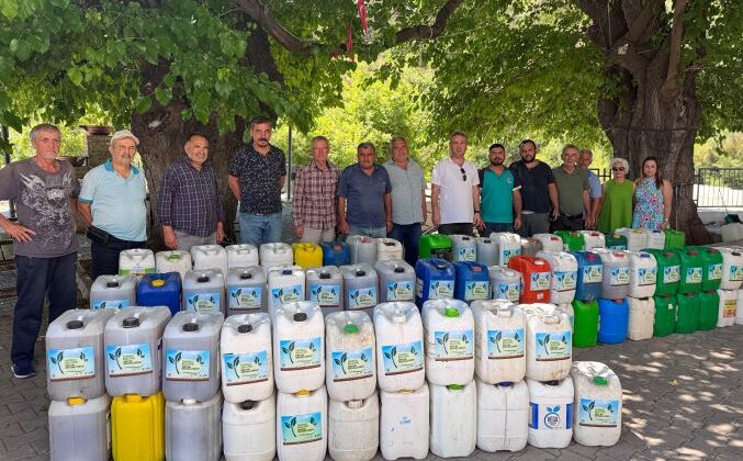 Yenişehir Belediyesinden çiftçiye organik gübre desteği