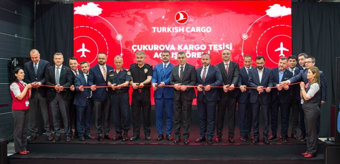 Türkiye’nin en büyük ikinci kargo terminali Çukurova Uluslararası Havalimanı’nda açıldı