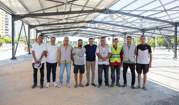 Başkan Tuncer sahada çalışmaları yerinde inceledi