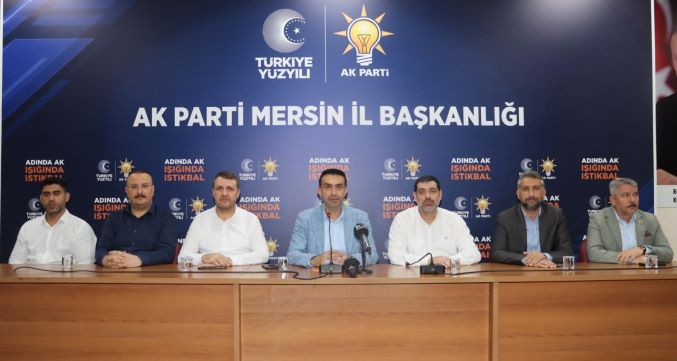 AK Parti Mersin İl Başkanı Adem Aldemir, “Terörsüz Türkiye” için kolları sıvadı